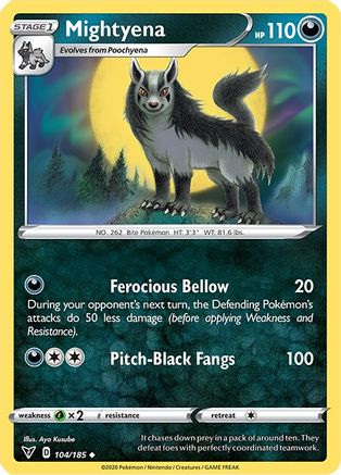 Mightyena 104 - Uncommon