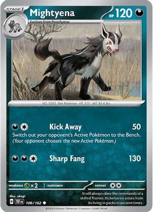 Mightyena 106  - Common