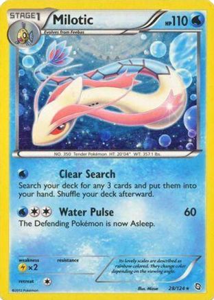 Milotic - 28/124 (Cosmos Holo)/124 - Holofoil - Promo