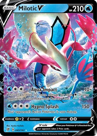 Milotic V 043 - Holofoil - Ultra Rare