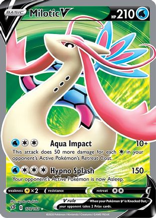 Milotic V (Full Art) - Holofoil - Ultra Rare