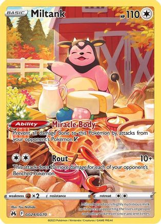 Miltank GG24 - Holofoil - Ultra Rare
