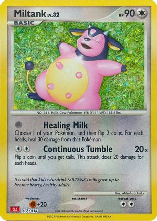 Miltank 017 - Holofoil - Classic Collection