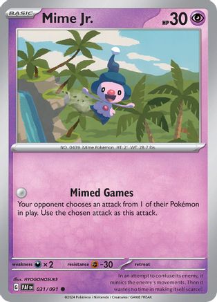 Mime Jr. 031/091  - Common