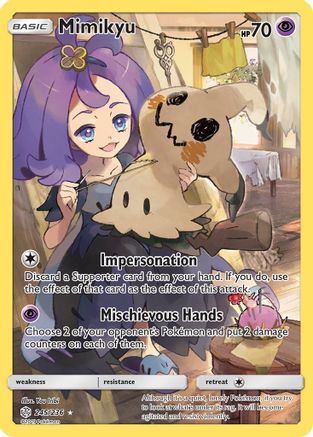 Mimikyu (Secret) 245 - Holofoil - Secret Rare