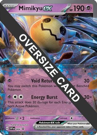 Mimikyu ex 004 - Holofoil - Promo