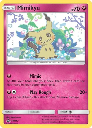 Mimikyu SM163 - Holofoil - Promo