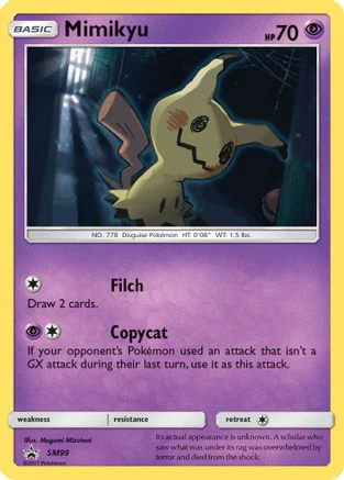 Mimikyu - SM99 - Holofoil - Promo