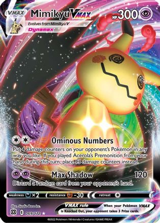 Mimikyu VMAX 069 - Holofoil - Ultra Rare