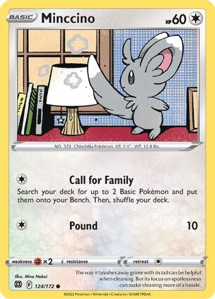 Minccino 124 - Common