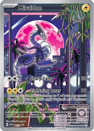 Miraidon (Pokemon Center Exclusive) 013 - Holofoil - Promo