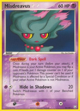 Misdreavus - Reverse Holofoil - Rare