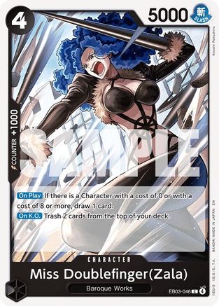 Miss Doublefinger(Zala) (EB03-046) - Common