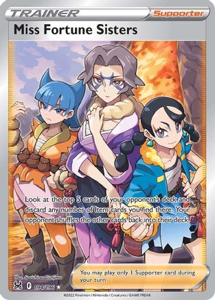 Miss Fortune Sisters (Full Art) 194 - Holofoil - Ultra Rare