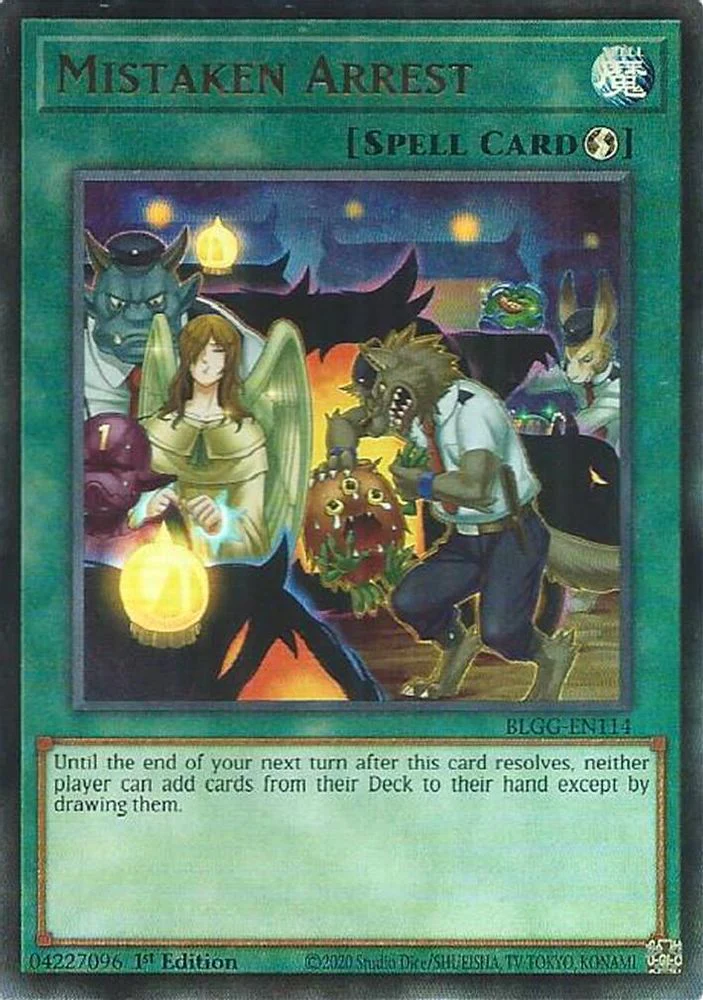 Mistaken Arrest (BLGG-EN114) - Ultra Rare