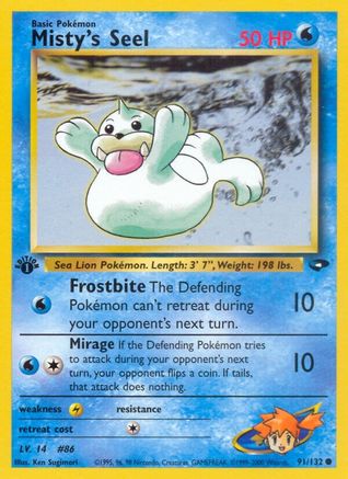 Misty's Seel 091 - 1st Edition - Common