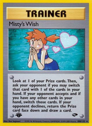 Misty's Wish 108 - 1st Edition - Rare