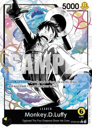 Monkey.D.Luffy (001) (Parallel) (ST29-001) - Leader