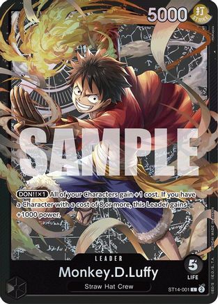 Monkey.D.Luffy (001) (ST14-001) - Leader