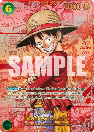 Monkey.D.Luffy (118) (3rd Anniversary) (OP13-118) - Secret Rare