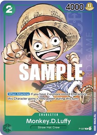 Monkey.D.Luffy (Anime Expo 2023) (P-037) - Promo