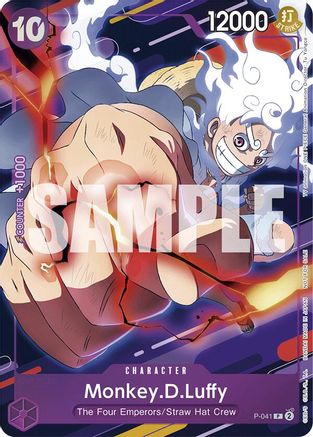 Monkey.D.Luffy (CS 2024 Participation) (P-041) - Promo