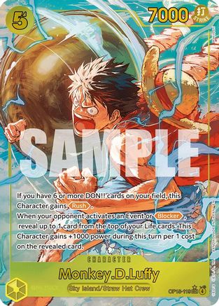 Monkey.D.Luffy (OP15-119) (Alternate Art) (OP15-119) - Secret Rare