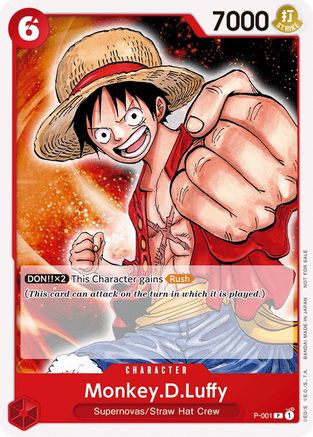 Monkey.D.Luffy (Promotion Pack 2022) (P-001) - Promo
