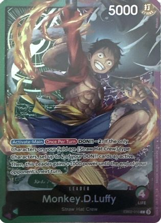 Monkey.D.Luffy (Sound Loader - Luffy Edition 2025) (EB02-010) - Leader