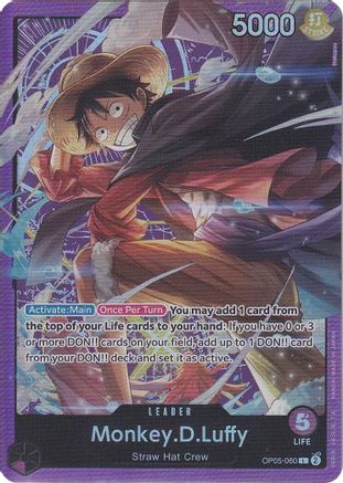 Monkey.D.Luffy (Sound Loader Vol. 1) (OP05-060) - Leader