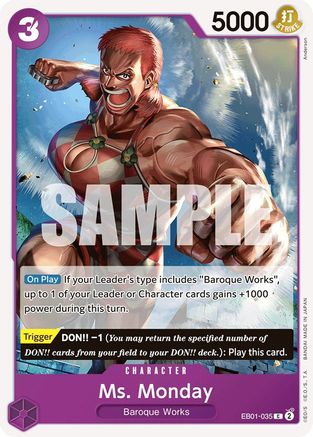 Ms. Monday (EB01-035) - Common