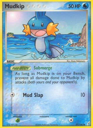 Mudkip 057/100 - Reverse Holofoil - Common