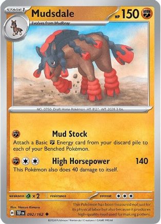 Mudsdale 092/162  - Uncommon