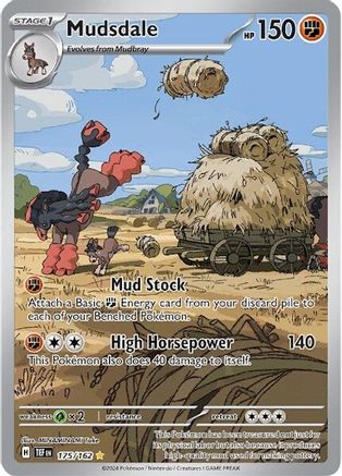 Mudsdale 175/162 - Holofoil - Illustration Rare
