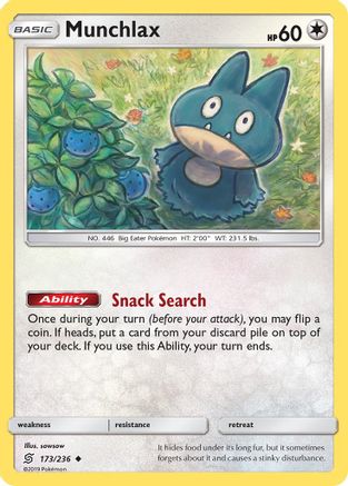 Munchlax 173 - Uncommon