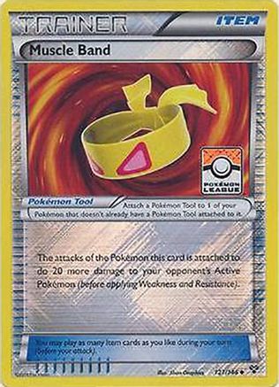 Muscle Band (Pokemon League) 121/146 - Reverse Holofoil - Promo