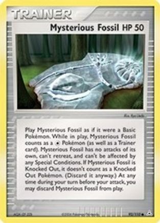 Mysterious Fossil - Reverse Holofoil - Common