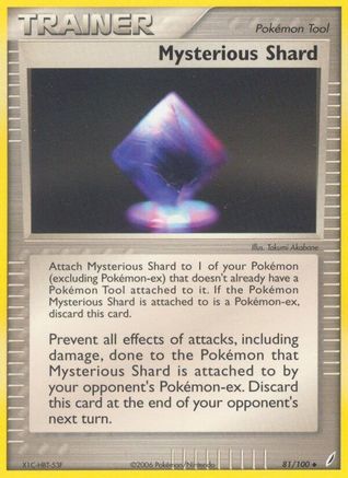 Mysterious Shard/100  - Reverse Holofoil - Uncommon