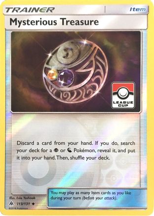 Mysterious Treasure - 113/131 (League Cup)/131 - Reverse Holofoil - Promo