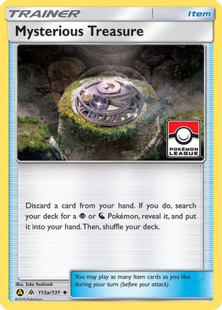 Mysterious Treasure (Pokemon League) 113a/131 - Reverse Holofoil - Promo