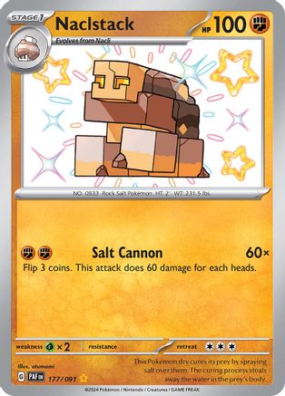 Naclstack 177 - Holofoil - Shiny Rare