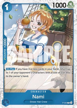 Nami (P-053) (Jolly Roger Foil) (P-053) - Promo