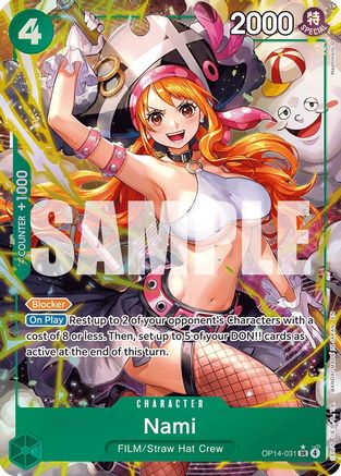Nami (Alternate Art) (OP14-031) - Super Rare