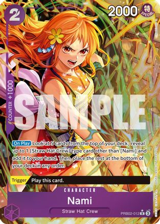Nami (Alternate Art) (PRB02-012) - Rare