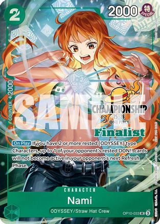 Nami (CS 25-26 Finalist Card Set 1) (OP10-033) - Uncommon
