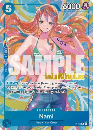 Nami (Heroines Battle Winner Pack) (P-112) - Promo