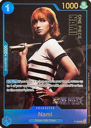 Nami (Premium Card Collection -Live Action Edition-) (P-053) - Promo