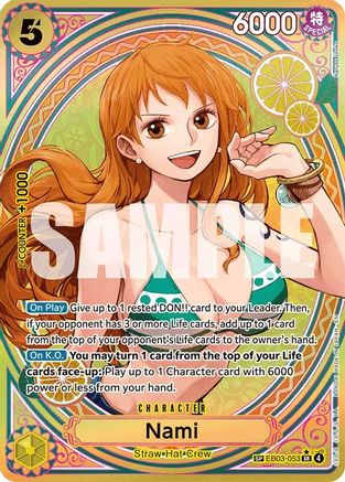 Nami (053) (SP) (EB03-053) - Super Rare