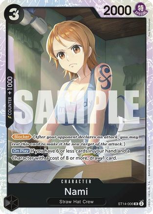 Nami (ST14-006) - Super Rare