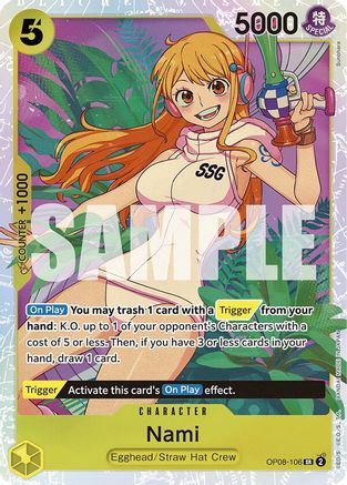 Nami (OP08-106) - Super Rare